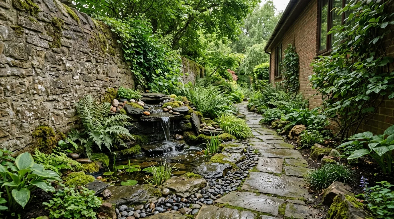 Modern Side Yard Layout